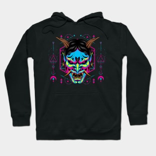 hanya mask mecha popart Hoodie